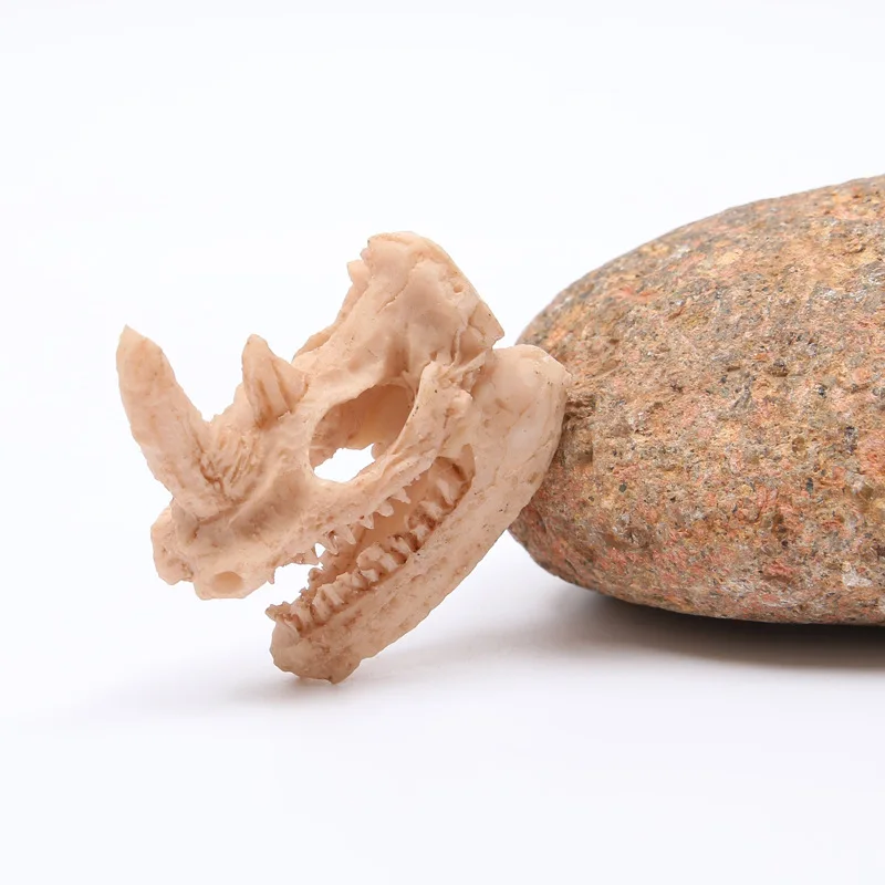 Полимерное украшение для аквариума BUF маленькие статуи черепа креативное бара