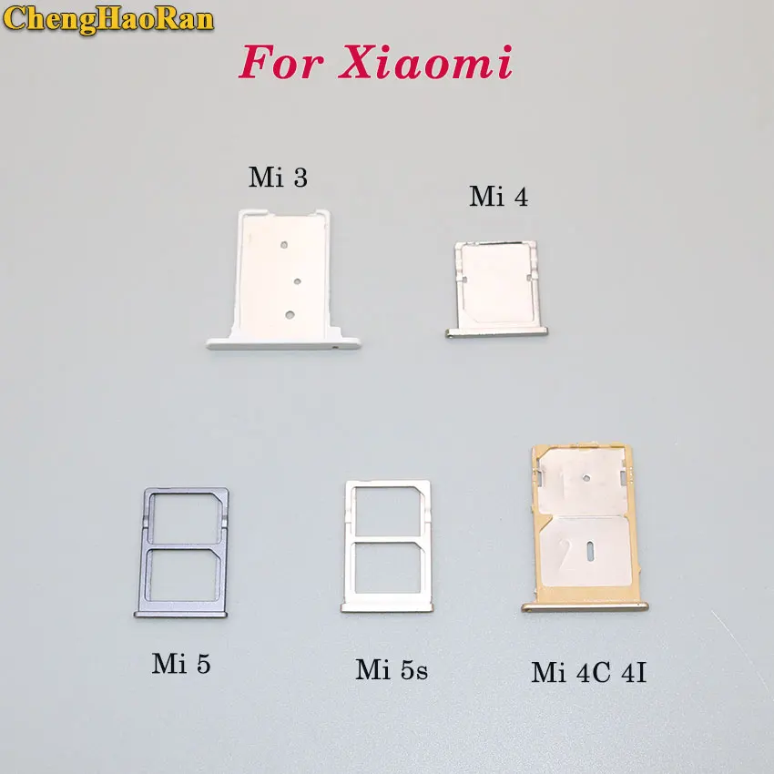 Лоток для SIM карты ChengHaoRan разъем держателя xiaomi 3 4 5 5s 4c 4i mi 3/4/5/5s/4c/4i|Соединители| |