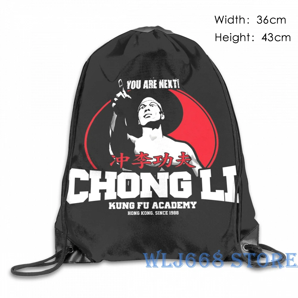 Женские сумки через плечо с забавным принтом BOLO YEUNG BLOODSPORT CHONG LI KUNG FU ACADEMY YOU ARE NEXT