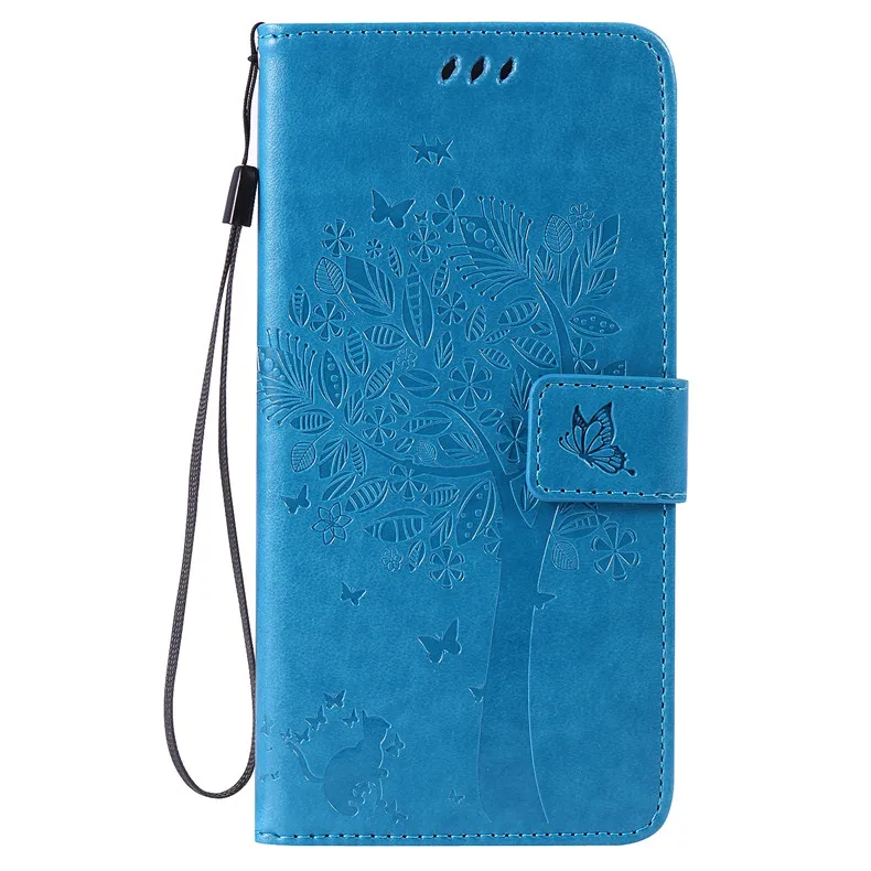 Blue Роскошный кожаный чехол-бумажник чехол для телефона чехол для ASUS ZENFONE GO/ZB551KL ZB452KG Чехол-книжка с отделениями для карт чехол с отделением для карт с магнитной защелкой и опцией подставки Fundas - Цвет: Blue