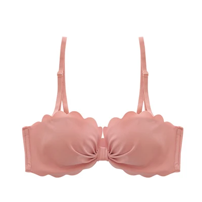 

Fashion Seamless sexy Bra Breathable deep u Push Up Bra for Small Breasts Wire Free summer Intimates dress party wedding bra