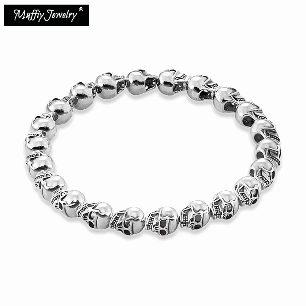 Браслет с черепом в европейском стиле ювелирные аксессуары сделай сам хорошие