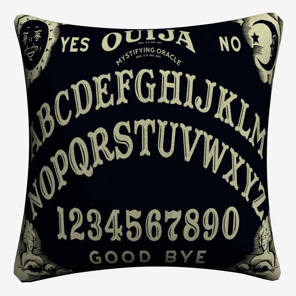 Удивительные Ouija Доска стиль книги по искусству Декоративные хлопок белье Чехлы для подушек 45 x см 45 см диван наволочка для подушки стула домашний декор Almofada - Цвет: 1