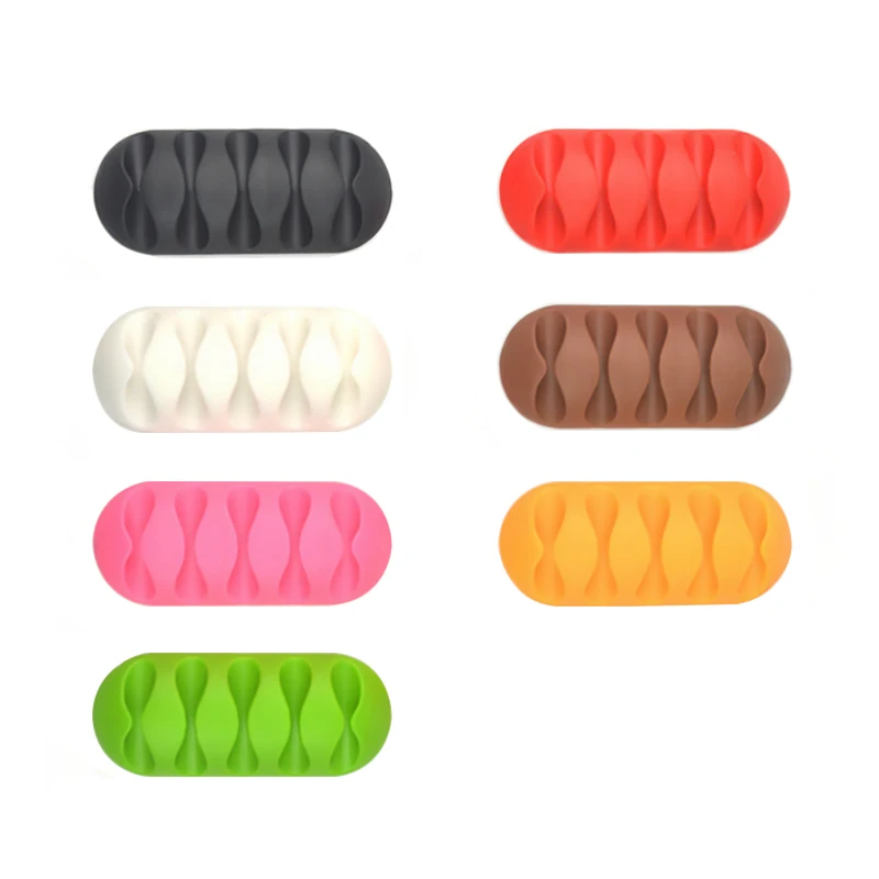 2 шт./лот Настольный держатель кабеля Организатор Мышь клавиатура шнура