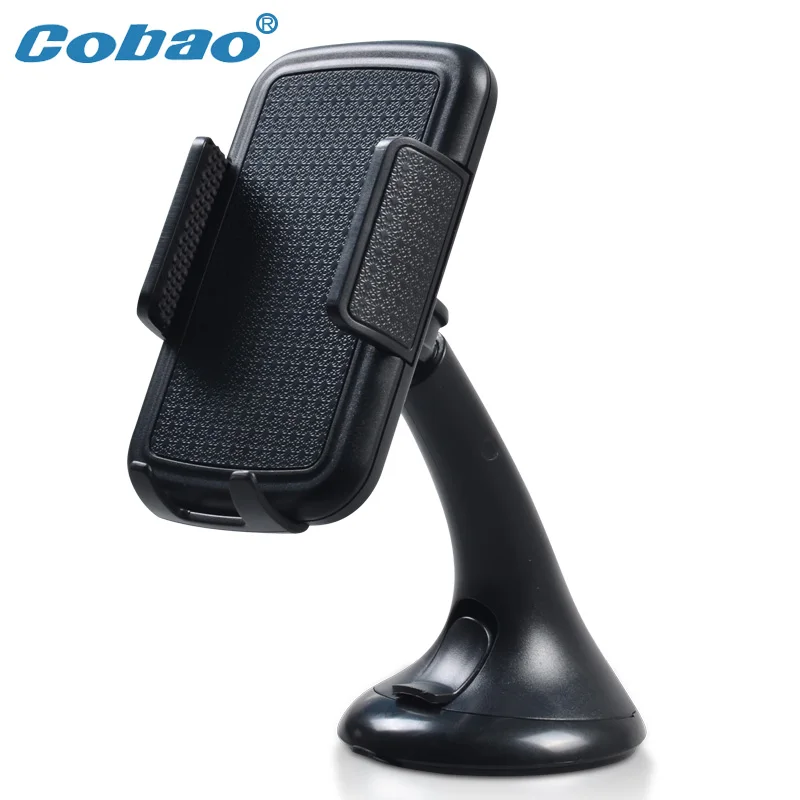 Cobao Автомобильный держатель для телефона 360 Регулируемый автомобильный держатель для мобильного телефона универсальная присоска лобовое стекло Автомобильный держатель для телефона для Xiaomi iPhone samsung