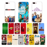 the big bang theory soft silicone phone cases for iphone cover x xr xs max case 7 6s 6 8 plus 5s 5 se tpu tv series coque funda
