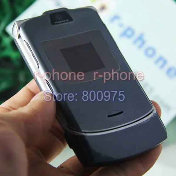 Оригинальный отремонтированный мобильный телефон Motorola V3 2G GSM разблокирован|cell