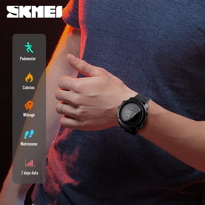 Спортивные мужские и женские часы SKMEI для занятий спортом на открытом воздухе