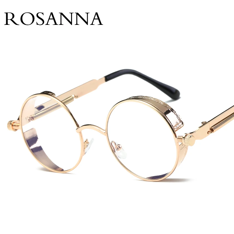 Модная Готическая оправа для очков ROSANNA в стиле стимпанк мужские металлические