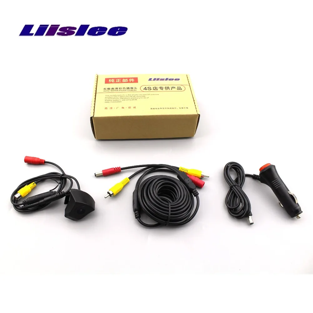 Камера переднего вида LiisLee LOGO Hood Mesh для Audi A4 B9 2016 2017 2018 решетки CAM DIY ручное управление каналом.