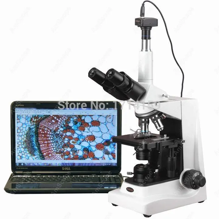 Клиника больницы AmScope поставки 40X 1600X продвинутый Профессиональный Kohler составной