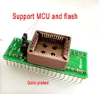 Переходник для программатора PLCC44 с поддержкой MCU flash и AT27C1024PLCC44 TL866ii plus top3100 top3000