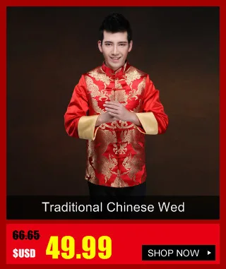 Традиционный китайский костюм дракона для мужчин вышивка Cheongsam рубашка Красный Qipao топ одежды стиля Востока для мужчин жениха традиционная куртка
