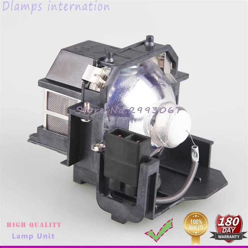 Projector Lamp with Housing For EMP-400W 410W EMP-83H PowerLite 822 EMP-400e EX90 / EMP-400 / EMP-280 /H330B ELP42  V13H010L42