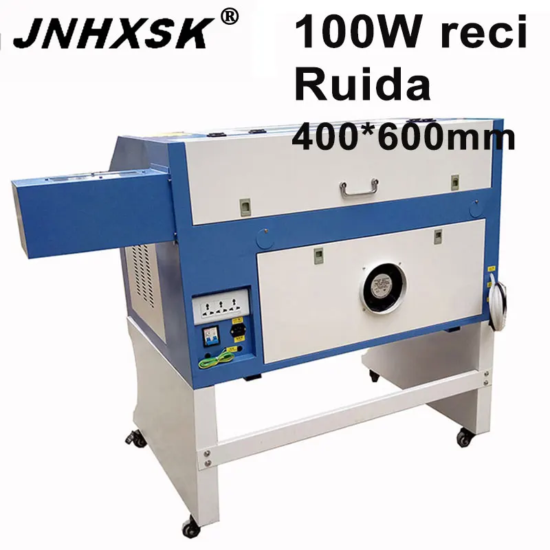 JNHXSK 100 Вт W2 Reci Co2 лазерный станок с ЧПУ 4060 лазерный гравировальный станок лазерная маркировочная машина мини лазерный гравер ЧПУ маршрутизатор Diy