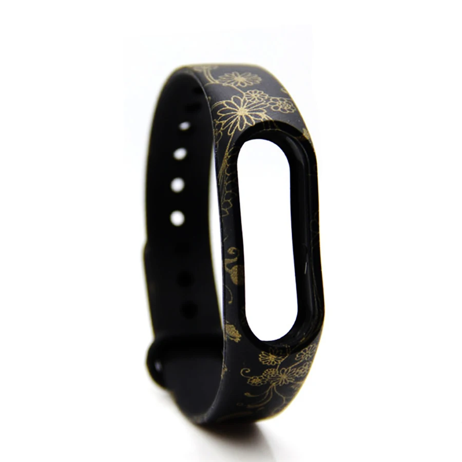 Для mi Band 2 Камуфляжный сменный ремешок для Xiao mi 2 браслет силиконовый ремешок ремень для mi Band 2 браслет - Цвет: 38503