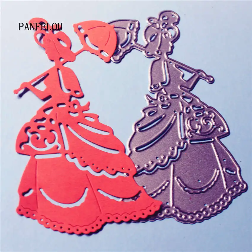 PANFELOU металлическая поделка солнцезащитный зонтик Женская бумага штампованные