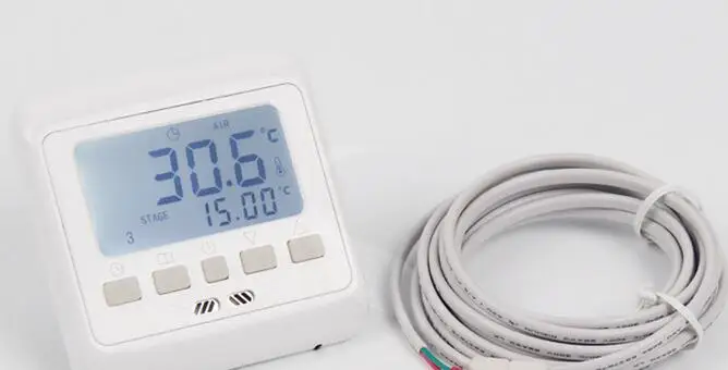 16A Цифровой ЖК Еженедельный Программируемый Теплые Полы с Подогревом Комнатный