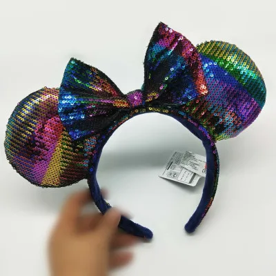 Disney Микки и Минни Маус повязка на голову играть в игры Для женщин вечерние