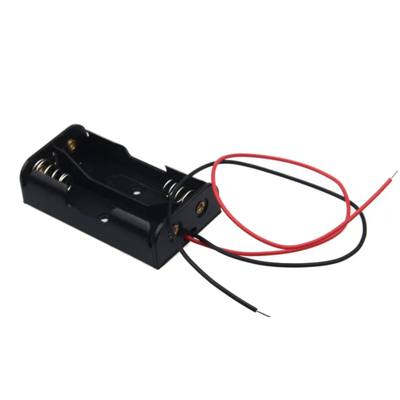 Чехол для хранения аккумуляторов MOSUNX 1 шт. пластиковый держатель в коробке с 2