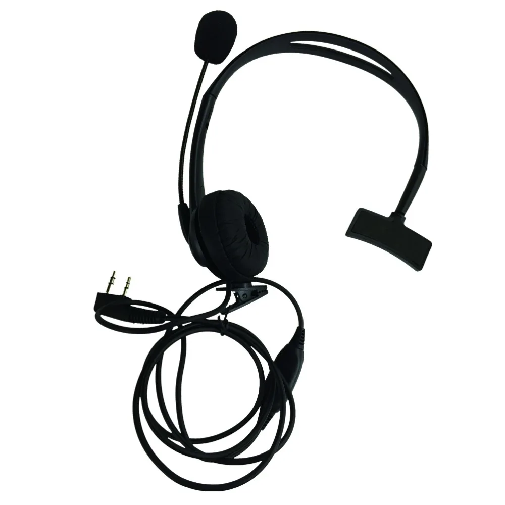 10 шт. PTT наушники гарнитура для Kenwood KPG 55D 56D TYT 62D BAOFENG PUXING Wouxun радио TH F8 кг 679 KG UV6D|headset