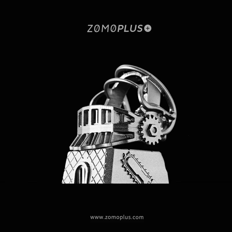 ZOMO оригинальный дизайн 3D металлический ключ колпачок механическая клавиатура