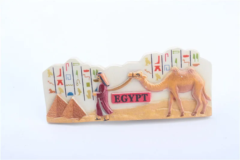 5 шт. Пирамида бога египта пирамида Фараона Клеопатра сувенир креативный 3D магнит