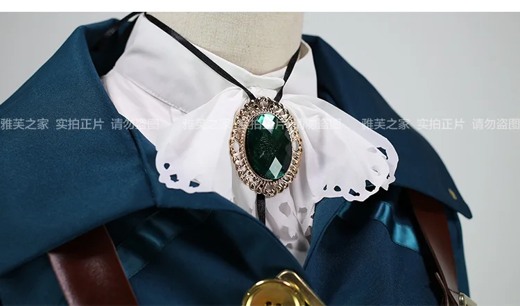Новый аниме фиолетовый костюм для косплея Evergarden косплей маскарадный наряд