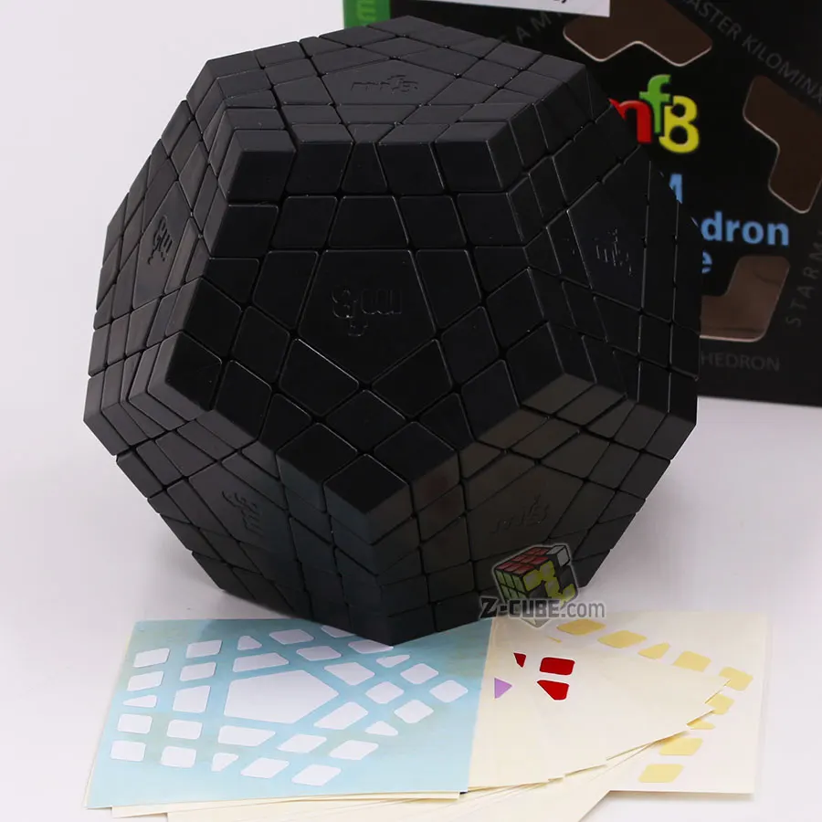 Megaminx 5x5 Black Магический куб головоломка mf8 megamin x megaminxeds куб GigaMinx 5x5 7x7 9x9 уровень Додекаэдр мастер коллекция должна профессиональная игрушка - Цвет: Megaminx 5x5 Black