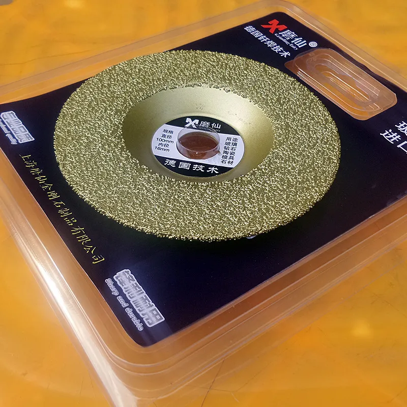 Абразивный материал с портом мама блюдо в форме алмазное шлифовальное колесо