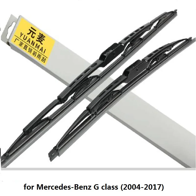 2 шт./компл. дворников для Mercedes-Benz G class (2004-2017) натуральный каучук полосы ветрового