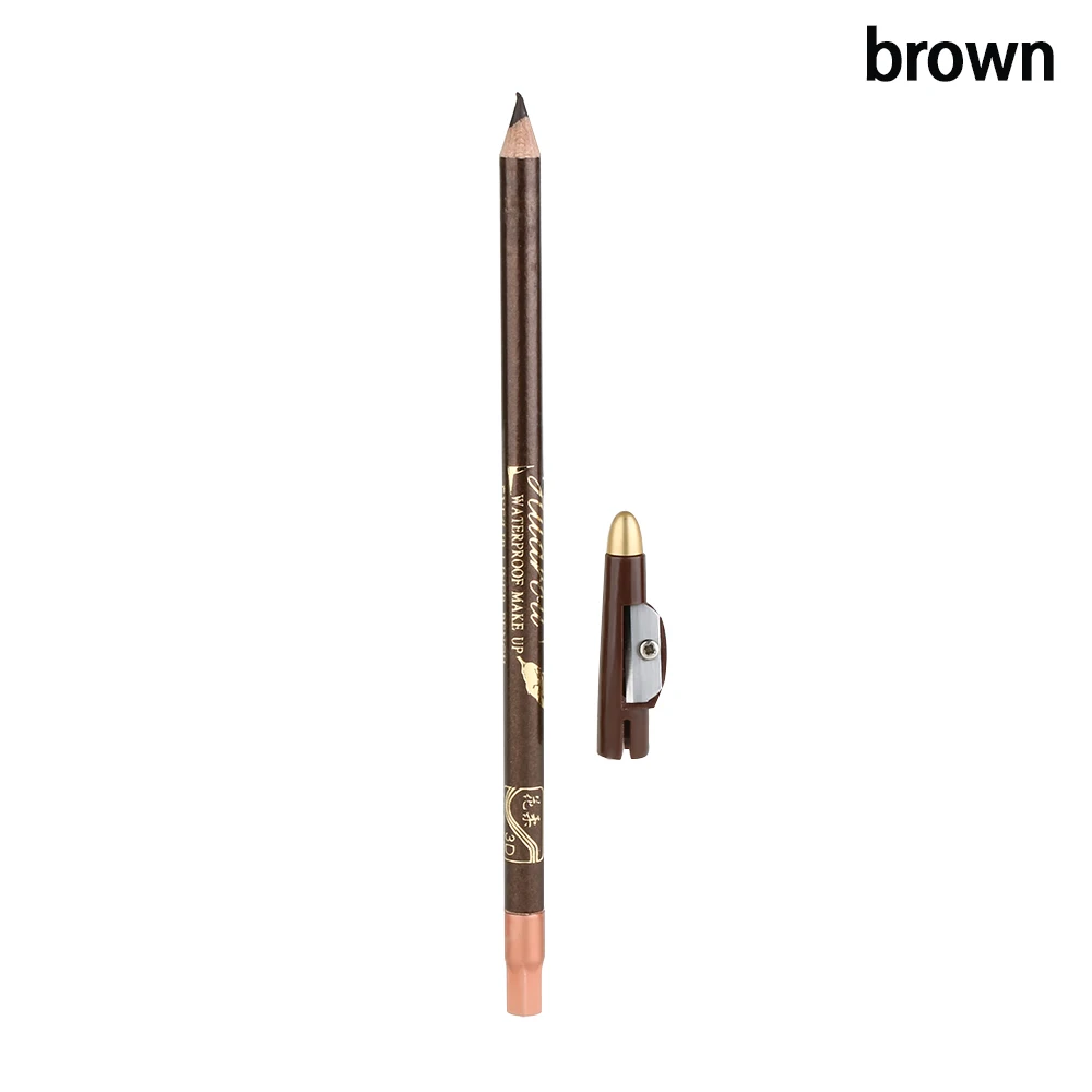 2 шт. Водостойкая Подводка для глаз с крышкой|eyebrow eyeliner|pencil makeupeye brow pencil |