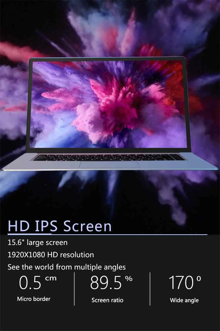 Ноутбук T-BAO TBOOK X8S 15,6 дюймов Intel Celeron J3455 8 Гб LPDDR4 256 ГБ SSD Intel HD graphics 500