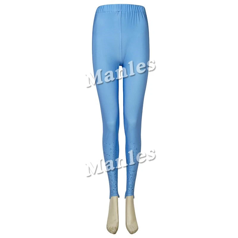Pants Only Костюм принцессы Эльзы, маскарадный костюм, нарядное платье Снежной королевы, платье принцессы для девочек, бриллиантовое голубое платье на Хэллоуин для взрослых, Carvinal, наряд - Цвет: Pants Only