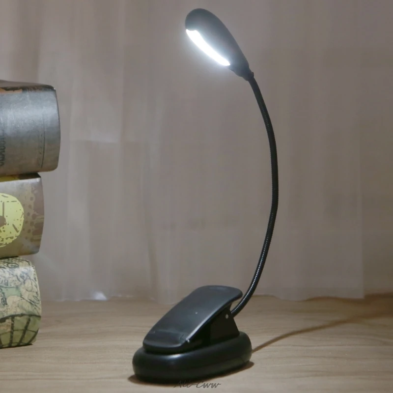 2018 гибкий светодиодный USB Настольный светильник с регулируемой яркостью зажимом
