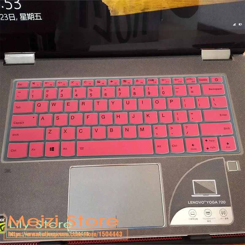 pink Обложка клавиатуры для ноутбука Защитная пленка для lenovo Йога C630 C360-13 C360 13,3 ''Йога S730 13 S730-13IWL S730-13 C930-13 - Цвет: pink