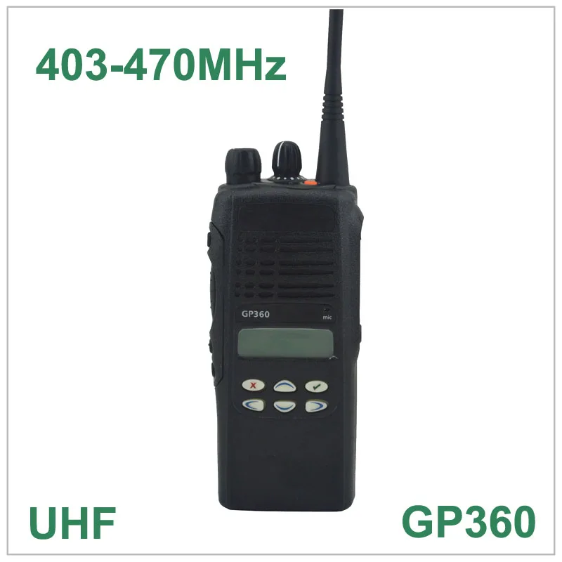 

Профессиональная Портативная радиостанция GP360 UHF 403-470 МГц