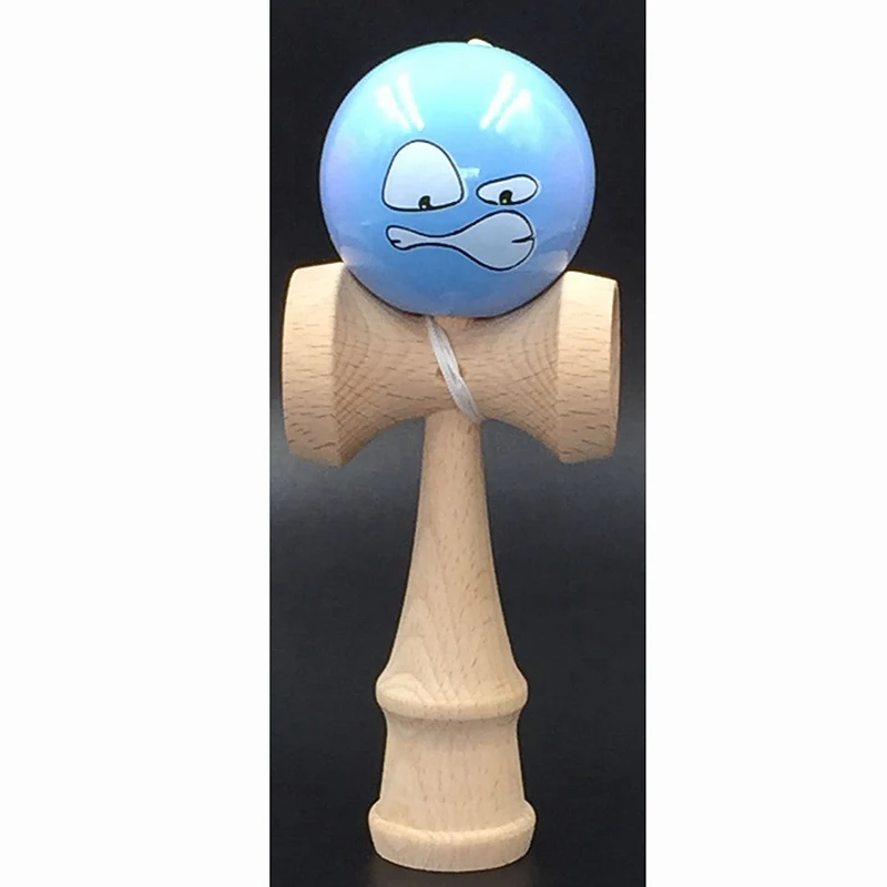Шар kendama с героями мультфильмов, меч кендама, Профессиональная деревянная игрушка, умение жонглировать, игрушка для игры в подарок для взрослых и детей 6 см