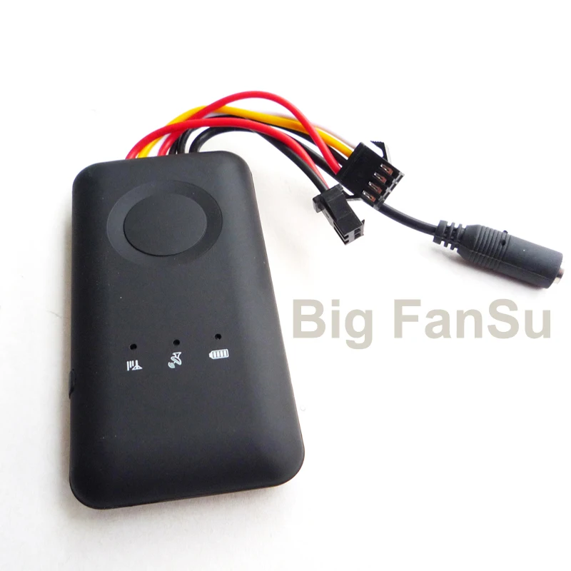 Автомобильный GPS трекер с аварийной сигнализацией внешний микрофон кнопка SOS