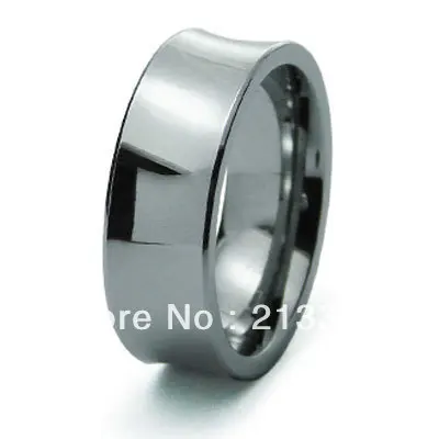

FREE SHIPPING USA WHOLESALES CHEAP PRICE BRAZIL RUSSIA CANADA UK HOT SALE 7MM CONCAVED SILVER BRIDAL MEN'S TUNGSTEN WEDDING RING