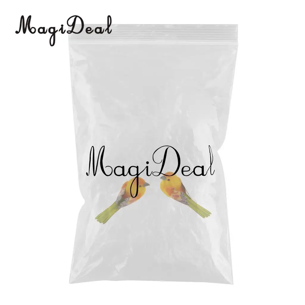 MagiDeal 2 шт Искусственный реалистичный Декор поддельная птица имитация домашнего орнамента птица