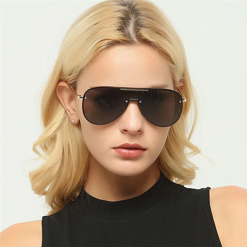 MINCL/Новые солнцезащитные очки с плоским верхом мужские Квадратные