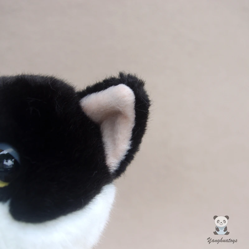 Пятнистая кошка плюшевые животные игрушки реальная жизнь кошки куклы детские