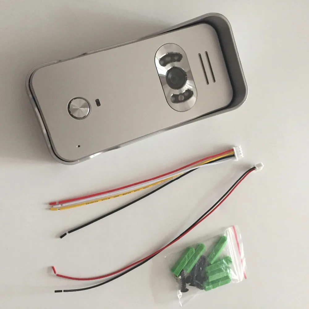 Видеодомофон с цветным ЖК дисплеем система связи 1 цвет широкий угол ночное