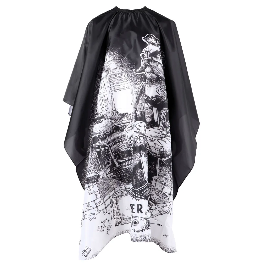

4 Colors Hairdressing Salon Barber Cutting Cape Water-proof Gown Hairdressing Cloth Haircutting Gown Apron for Kids Adults