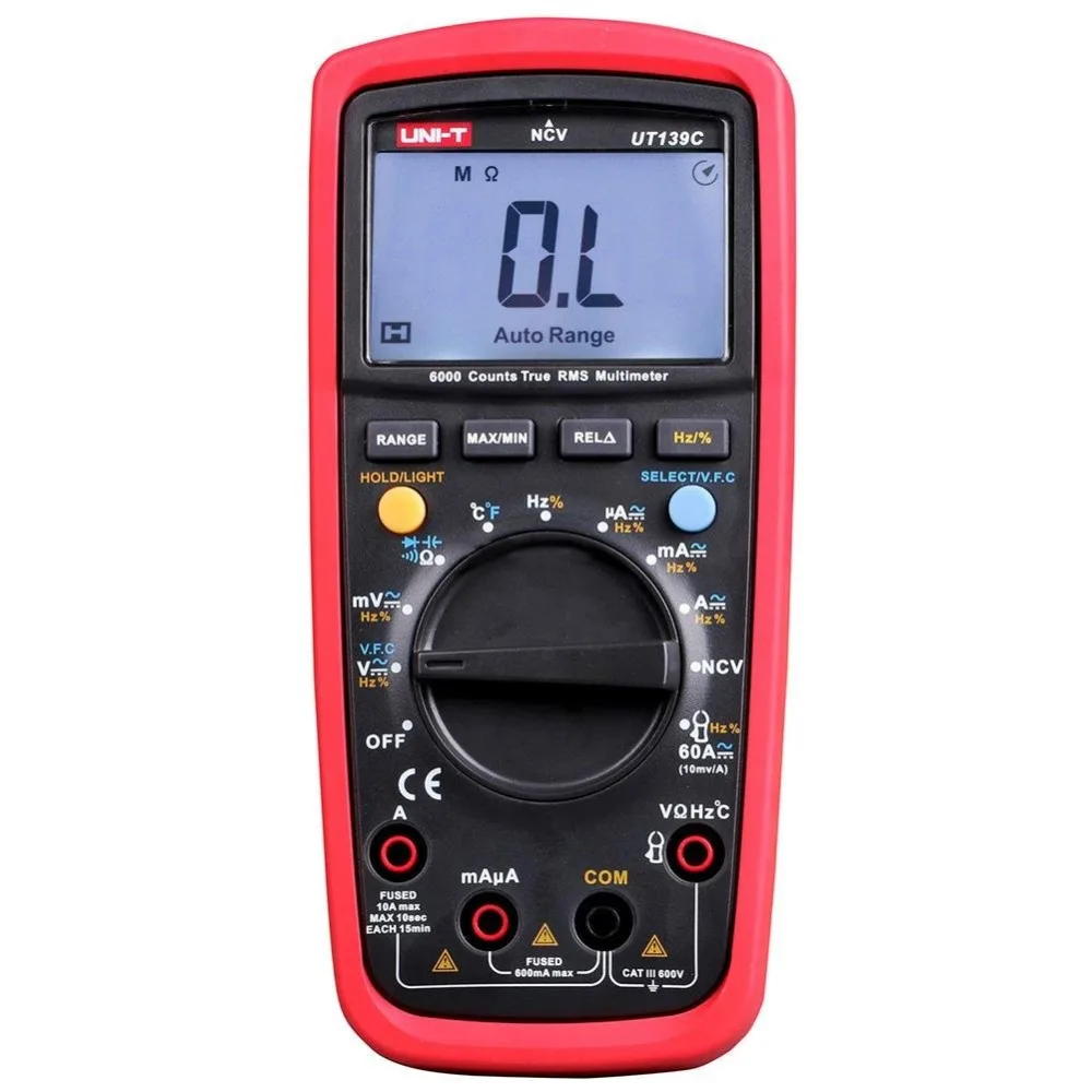 UNI T цифровой NCV мультиметры UT139A UT139B UT139C AutoRange True RMS электрические ручные тестеры