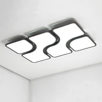 surface mounted remote modern led ceiling lights lamp for bed room study room living room indoor light fixture