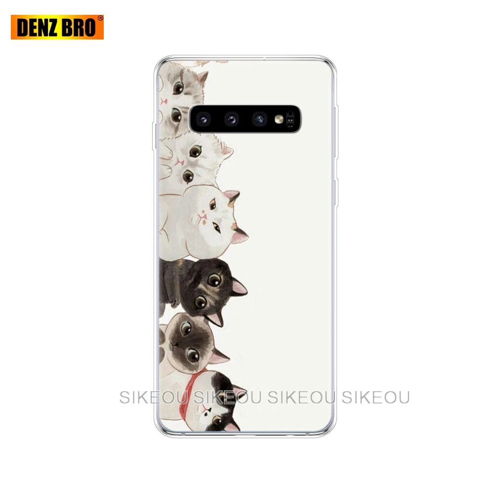 34743 Для samsung Galaxy S10 чехол S10Plus силиконовый чехол ТПУ чехол для телефона S10 E чехол на samsung S10 плюс G975F S 10 SM-G973F чехол - Цвет: 34743