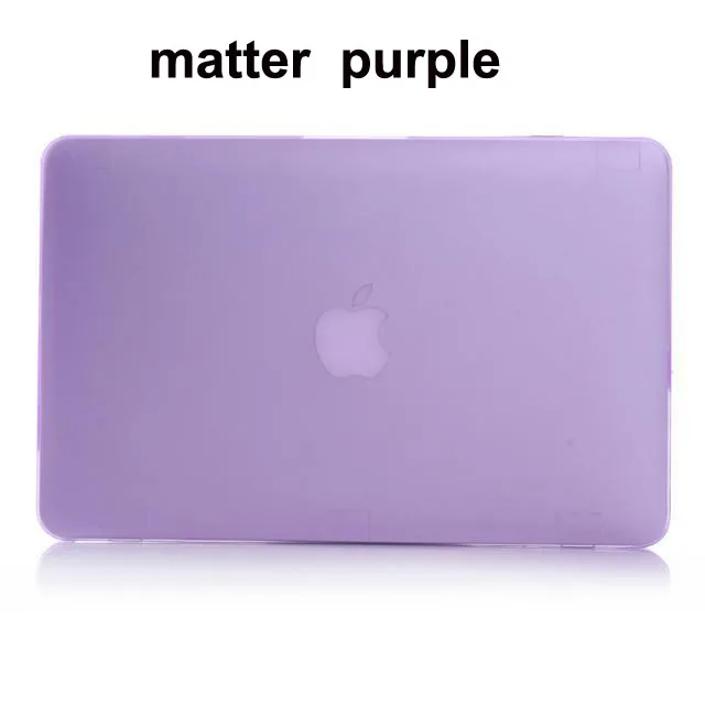 Матовый чехол для ноутбука, защитный чехол для mac book macbook pro 12 13 air 11 13 15,4 touch bar, чехол для ноутбука, аксессуары для компьютера - Цвет: 8