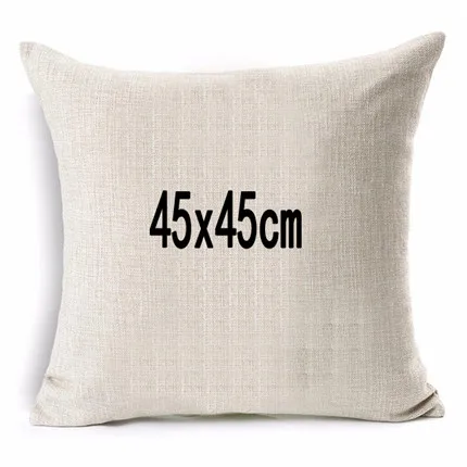 10-45x45cm DIY дизайн; чехол для подушки для домашних животных свадьба и личная жизнь фото на заказ наволочки различных размеров, чтобы сделать свой собственный pe - Цвет: 10-45x45cm